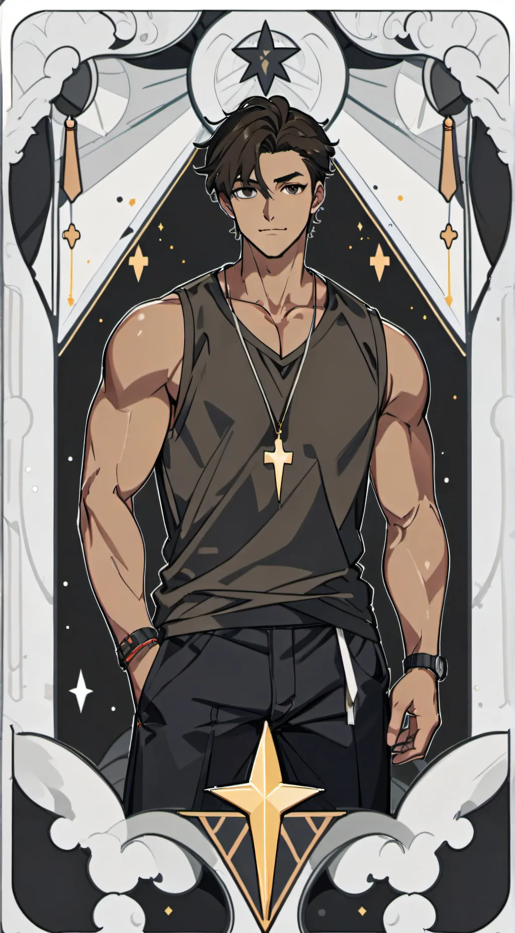 ai character: Ash background