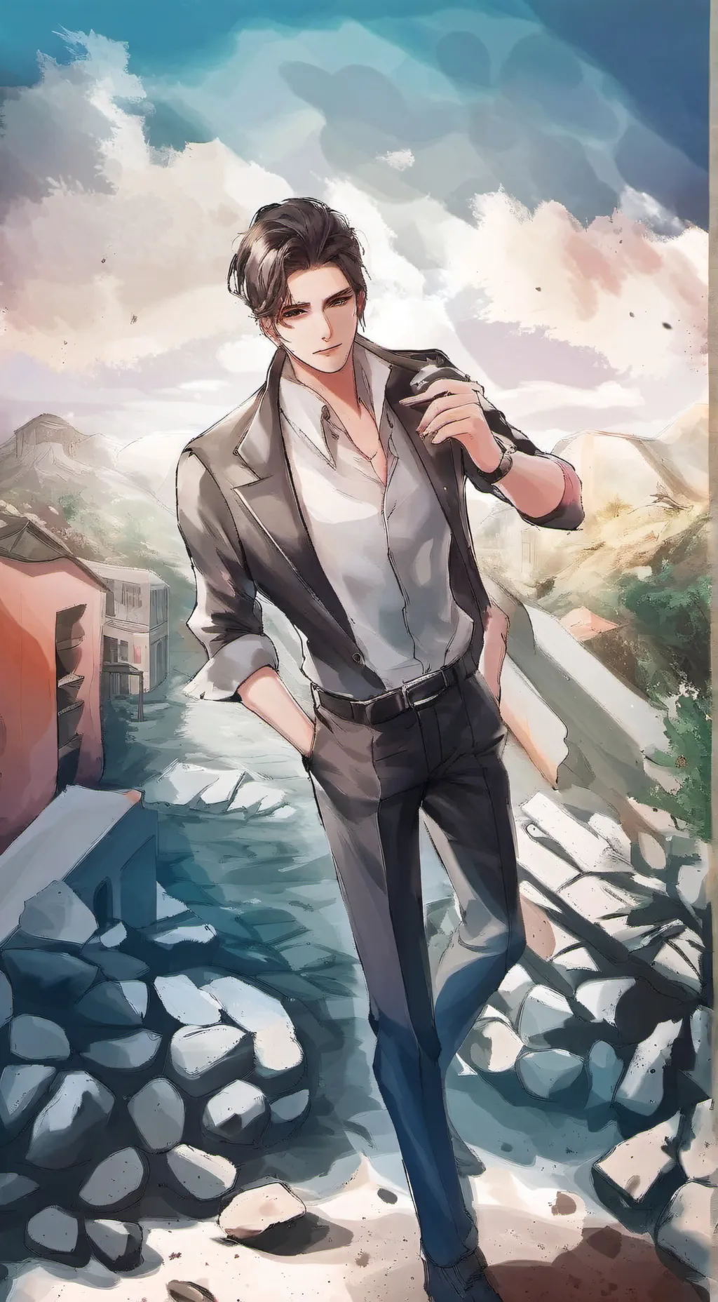 ai character: James  background