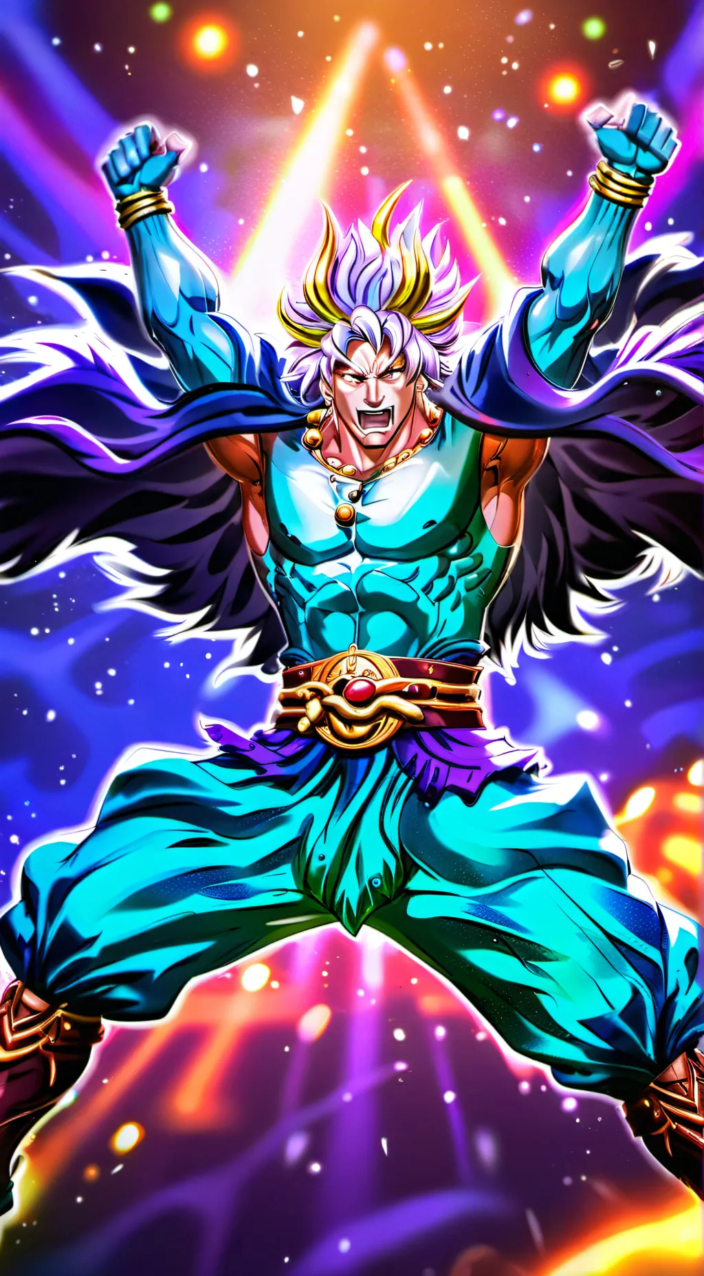 ai character: goku dragon ball background