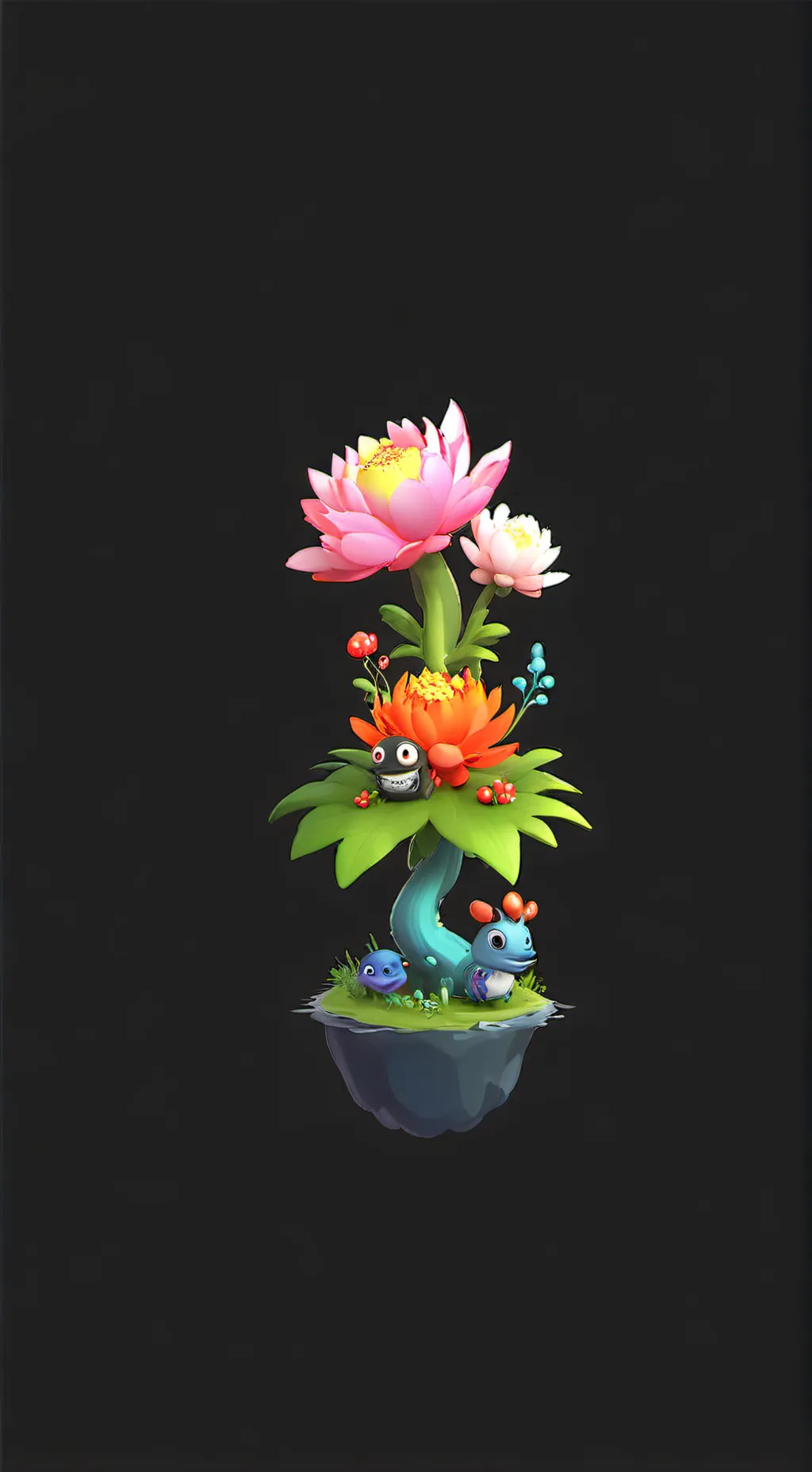 ai character: 𝐏𝐈𝐊𝐌𝐈𝐍 4 background