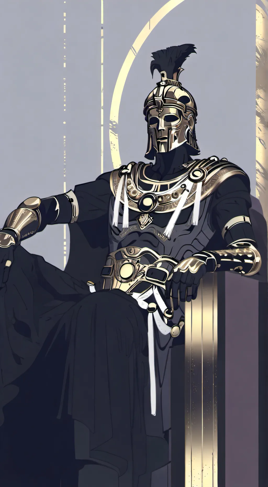 ai character: Solaris Aurelian background