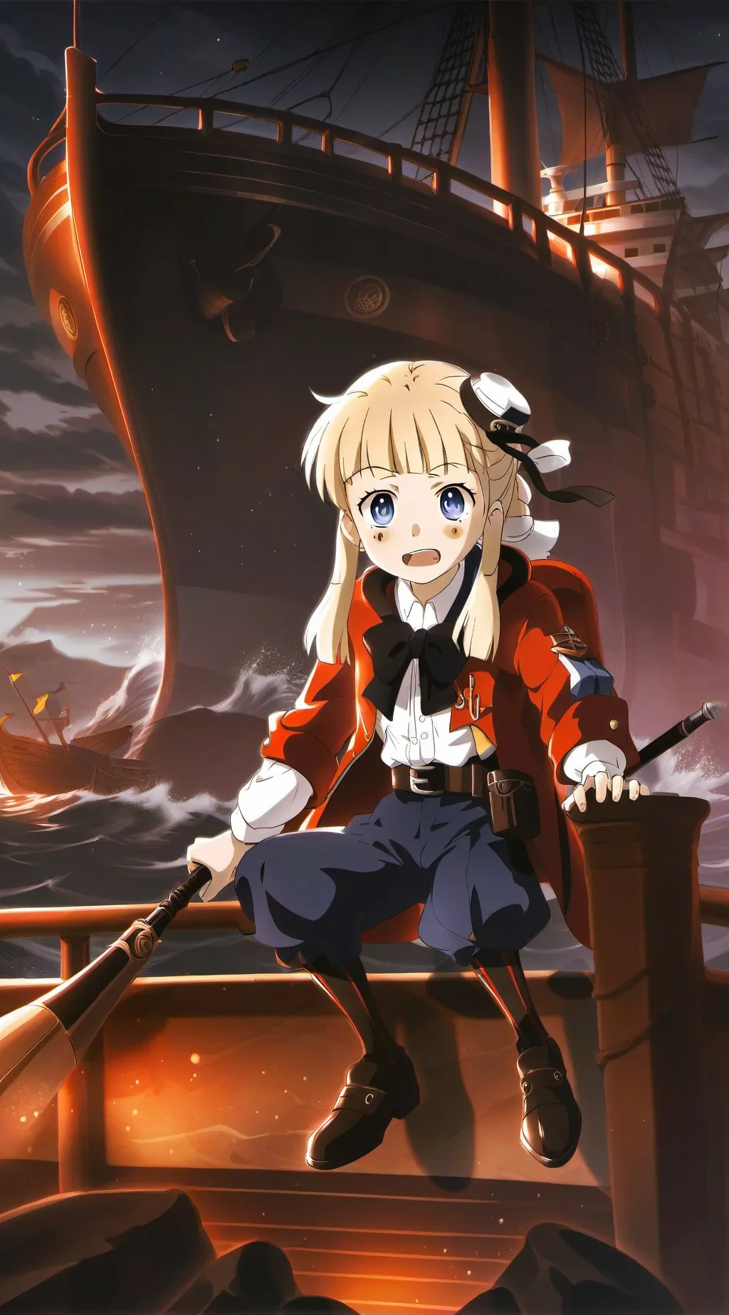 ai character: Sande background