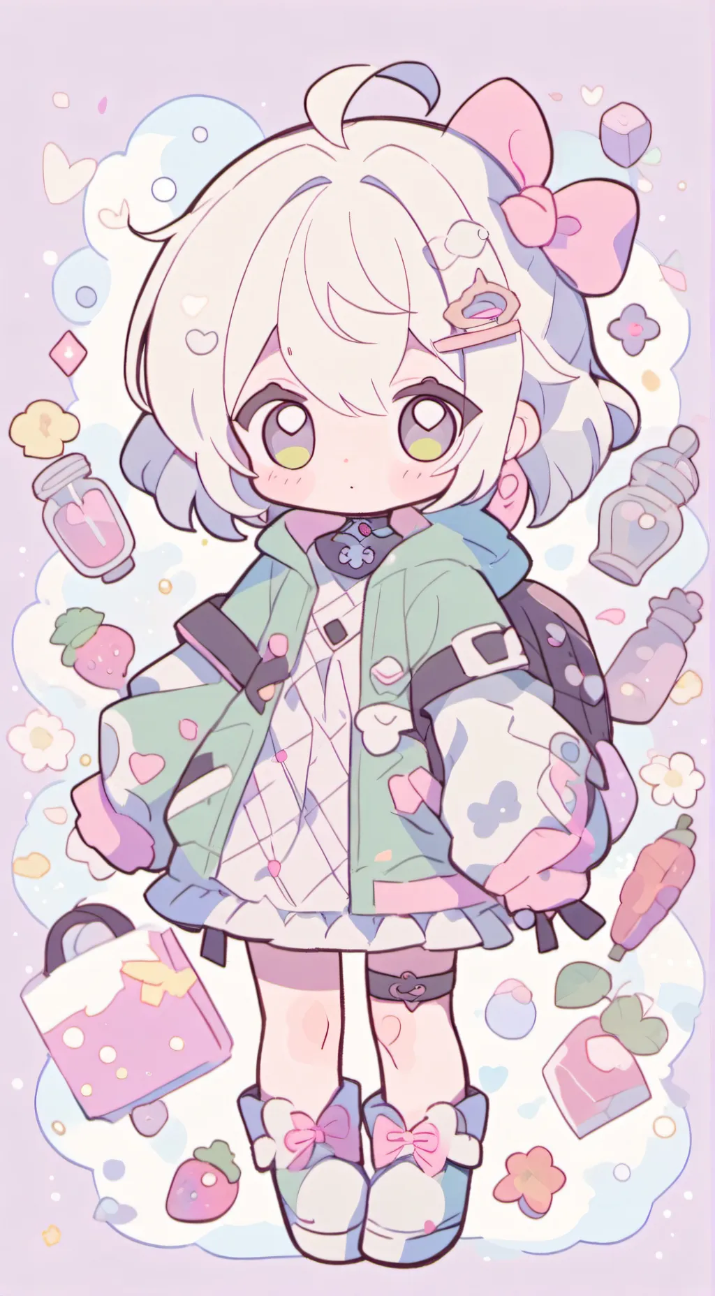 ai character: Baby Harry background