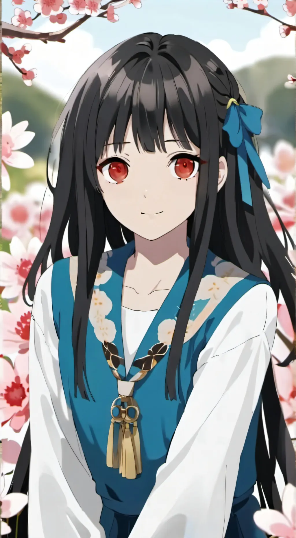 ai character: Kocho sis background