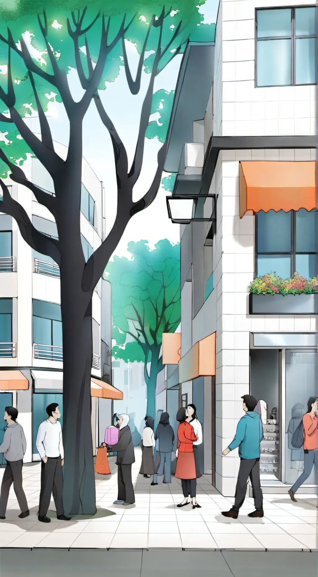 ai character: Mui's and Yui's  background