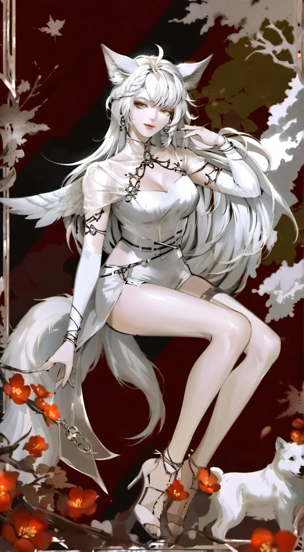 ai character: Sofia a loba  background