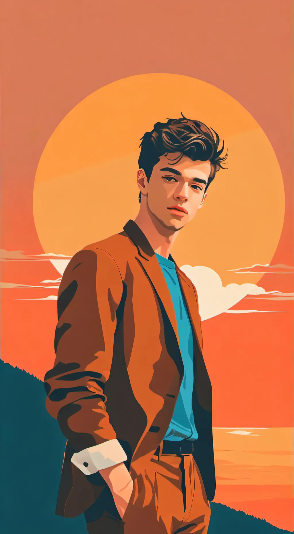 ai character: марк background