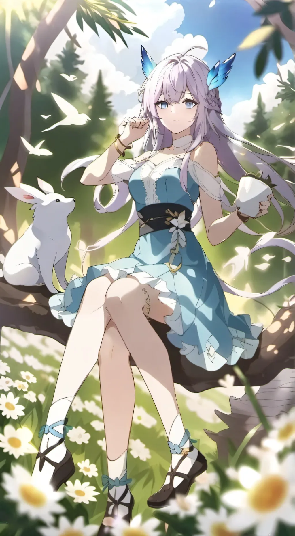 ai character: Nachricht  background