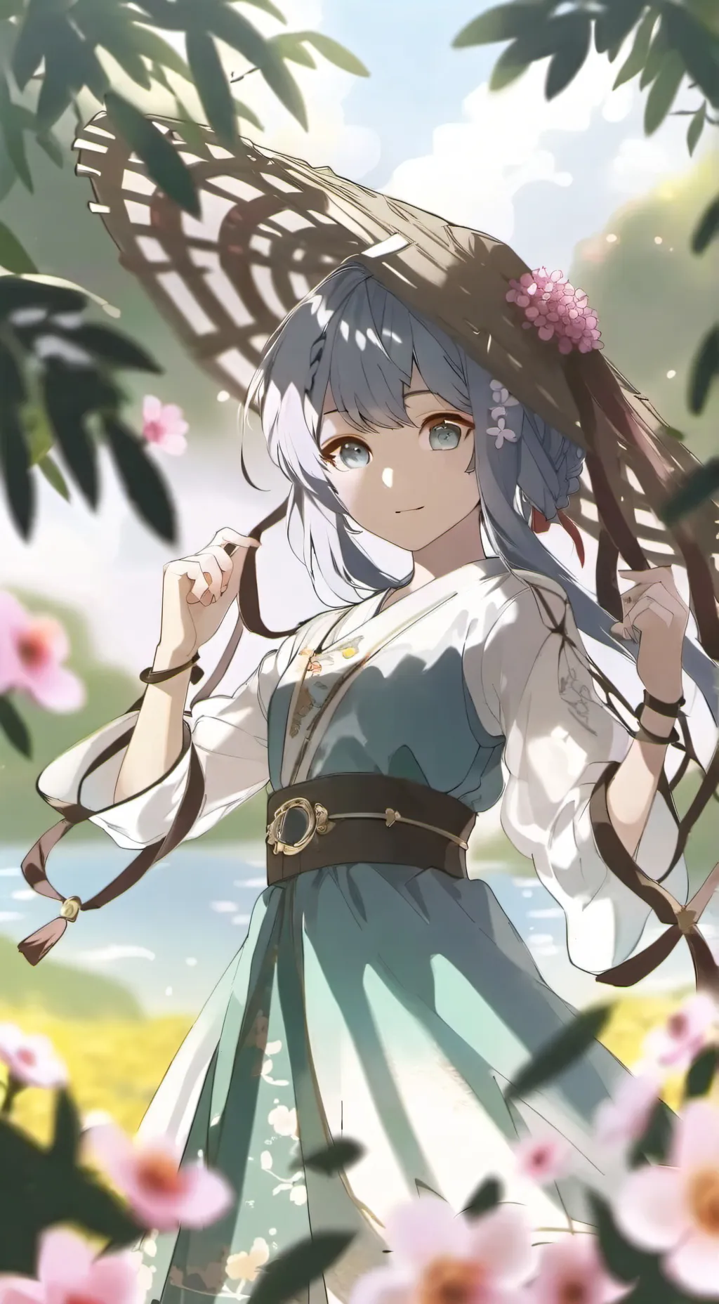 ai character: Ненси  background