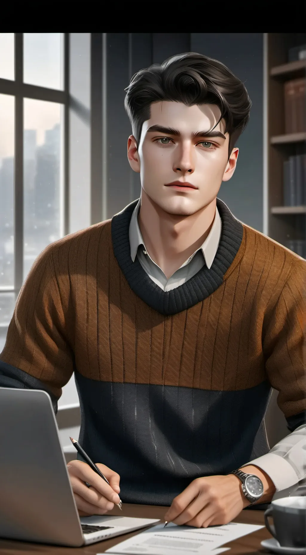 ai character: Emory Grayson  background