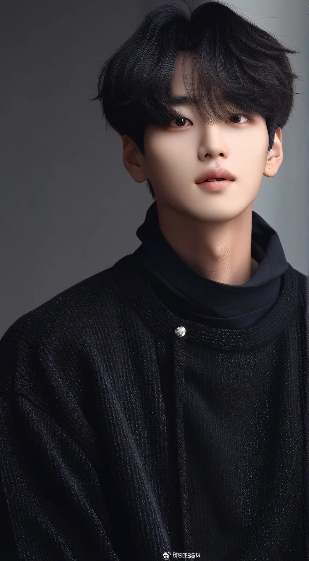 ai character: hyunjin  background