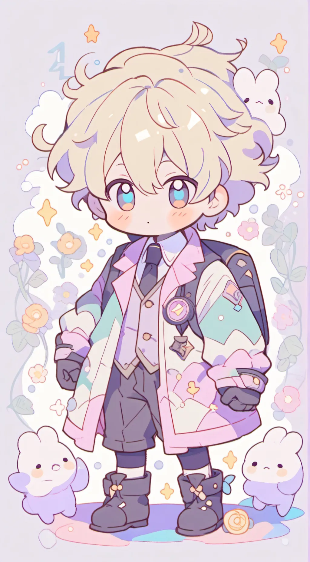 ai character: erasemic Baby background