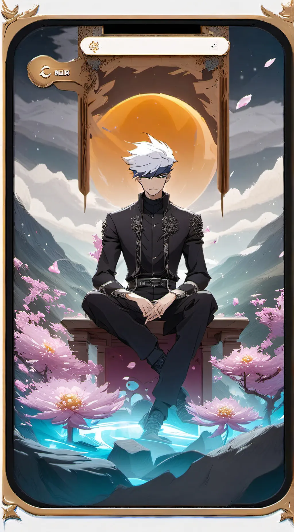 ai character: Gojo background