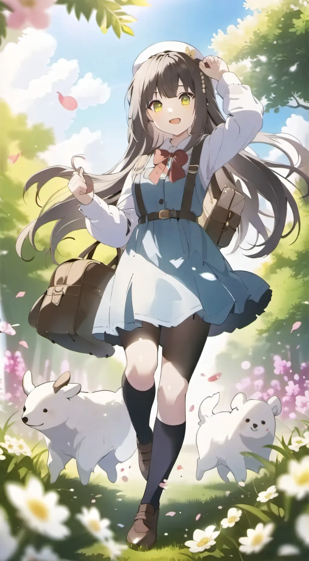 ai character: School background