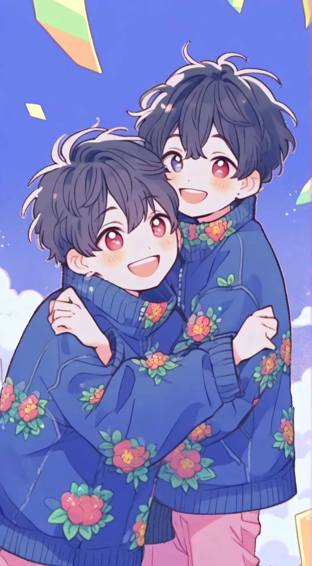 ai character: tomii and tomuu background