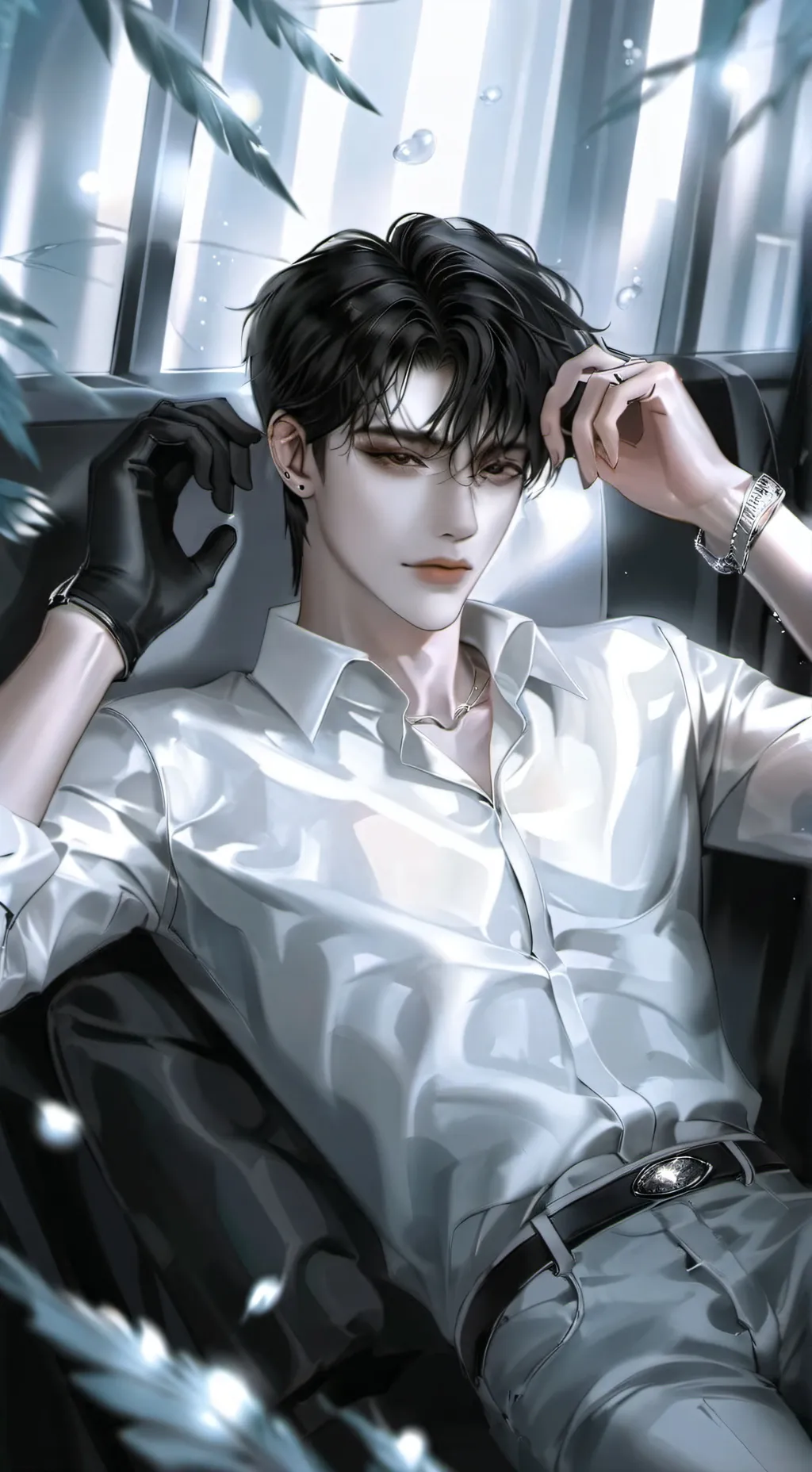 ai character: Elliot  background