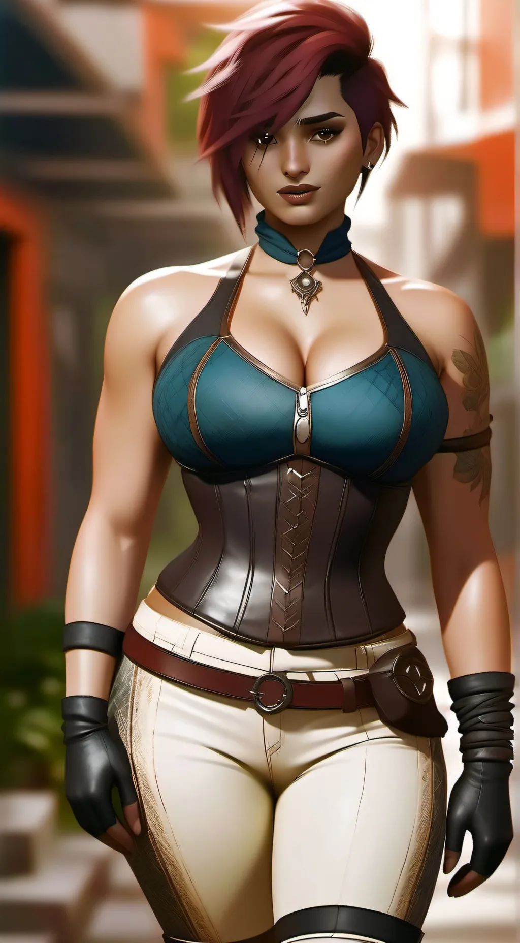 ai character: Vi background