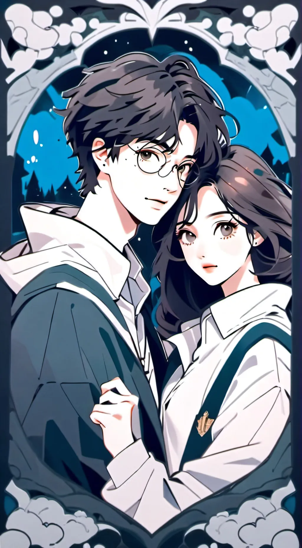ai character: New Hogwarts  background