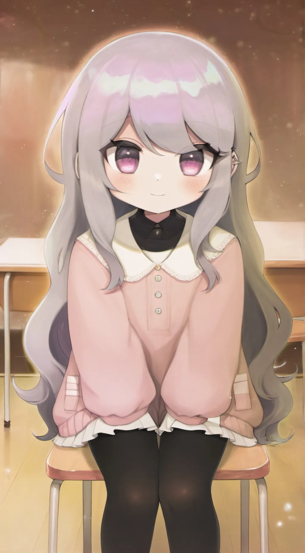 ai character: dw classroom background
