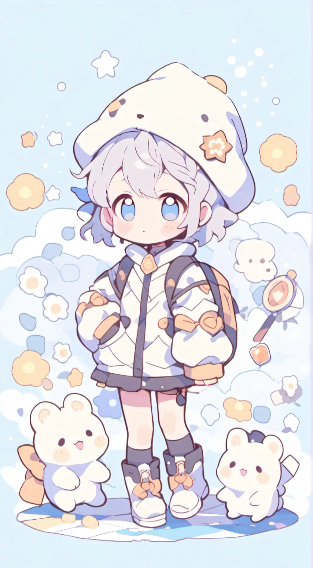ai character: 💅✨️Doddle✨️💅 background