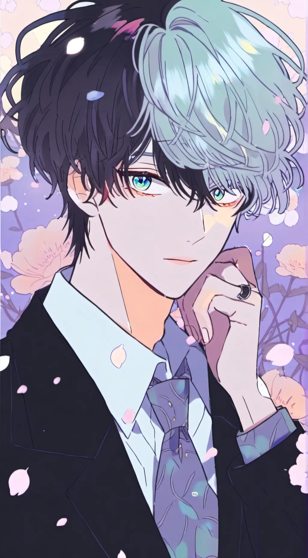 ai character: ASH DUKE NERYO background