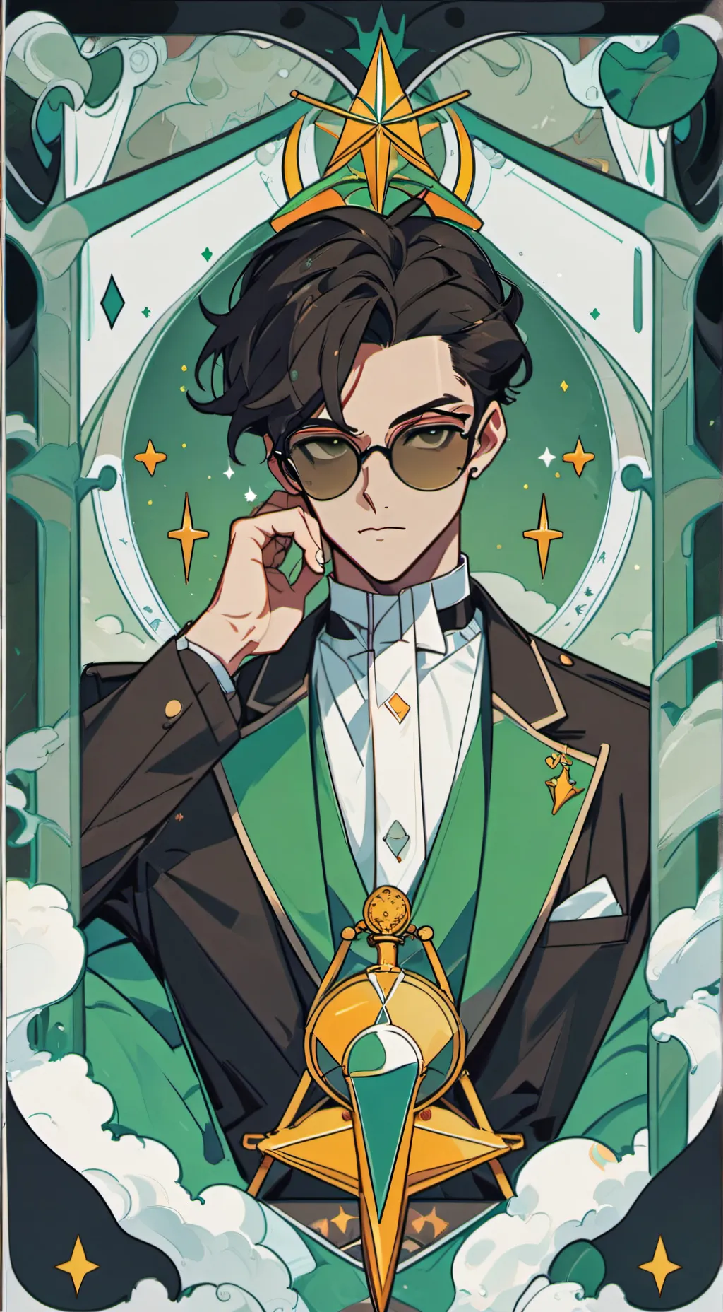ai character: Léandre background