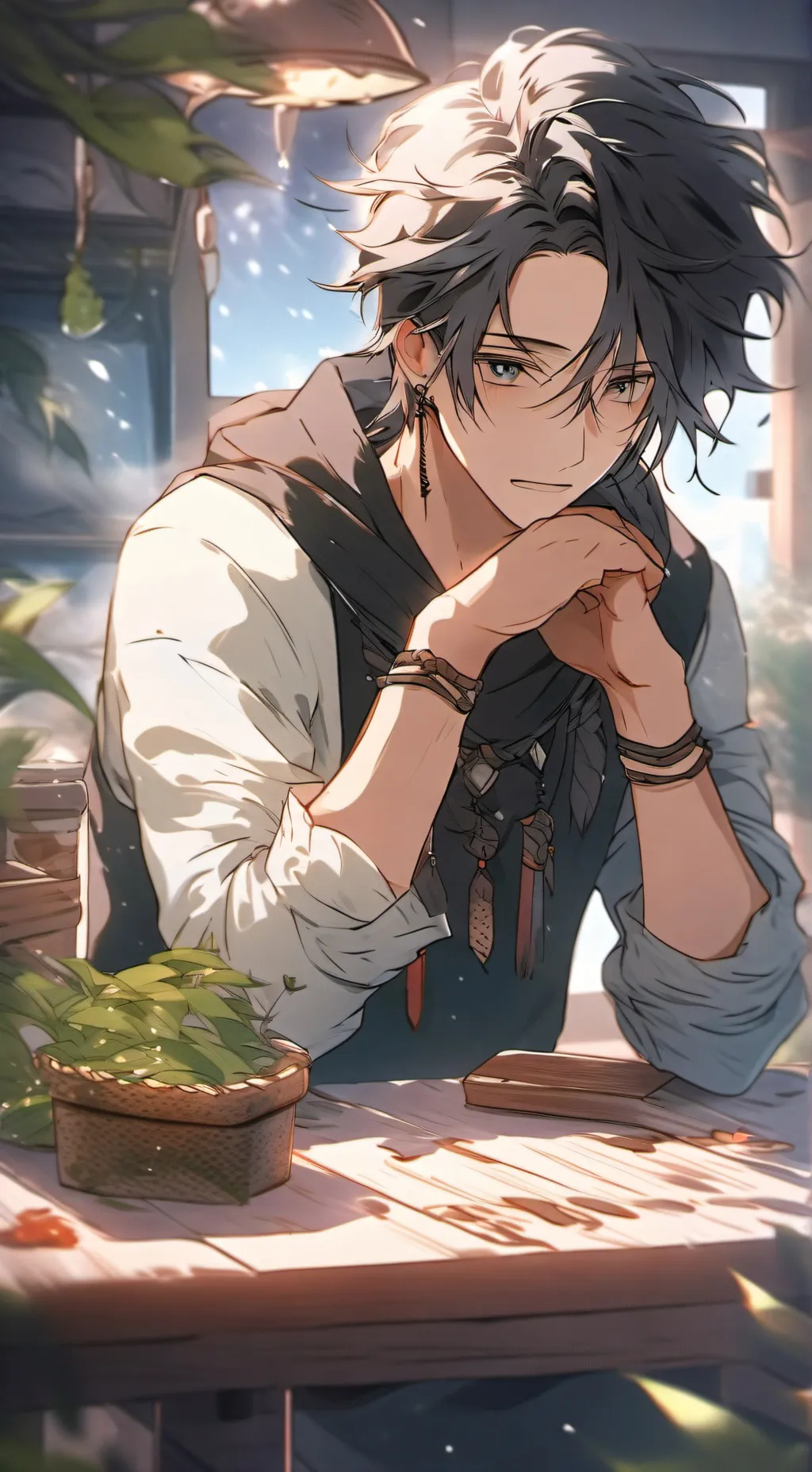 ai character: Milo background