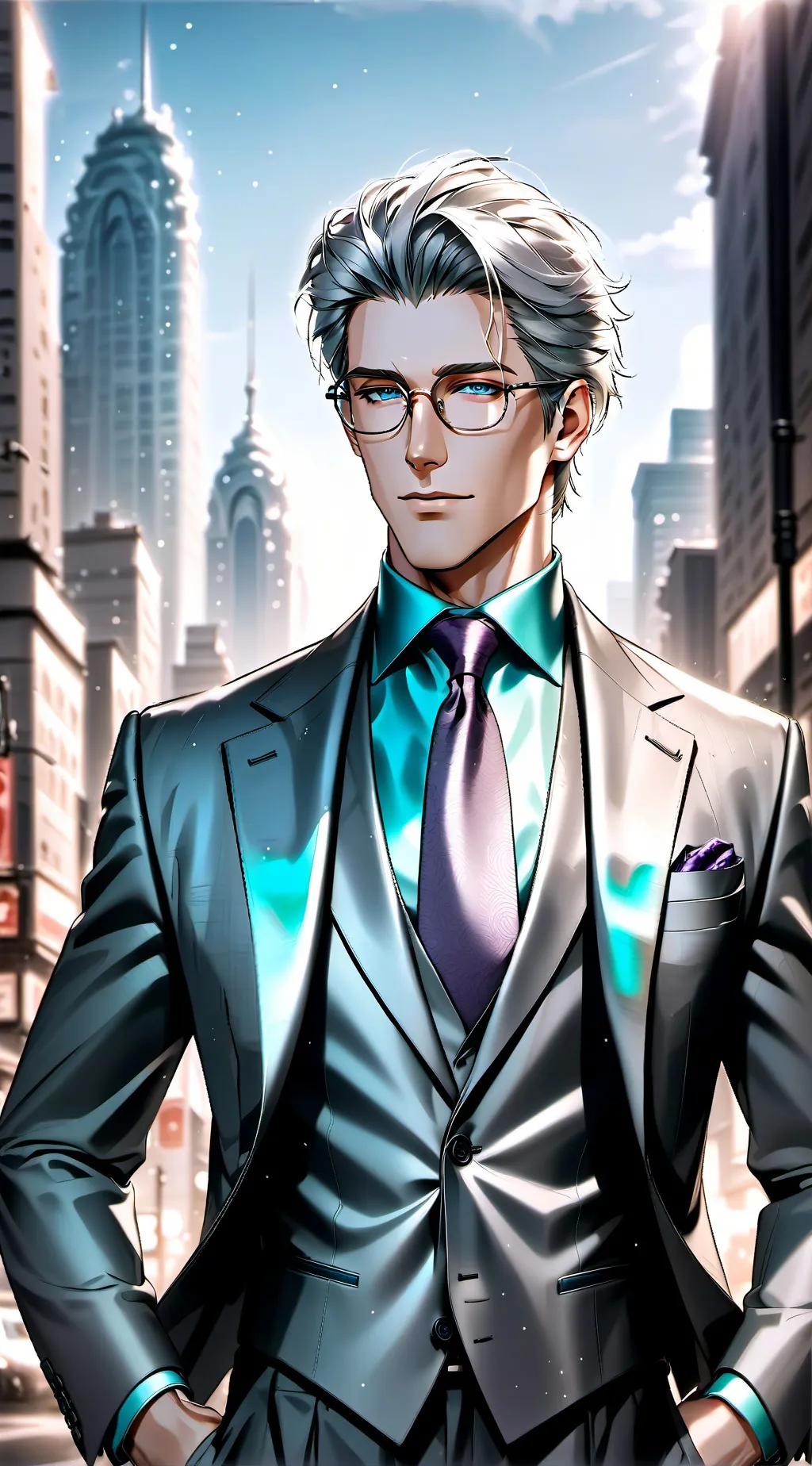 ai character: Allan background