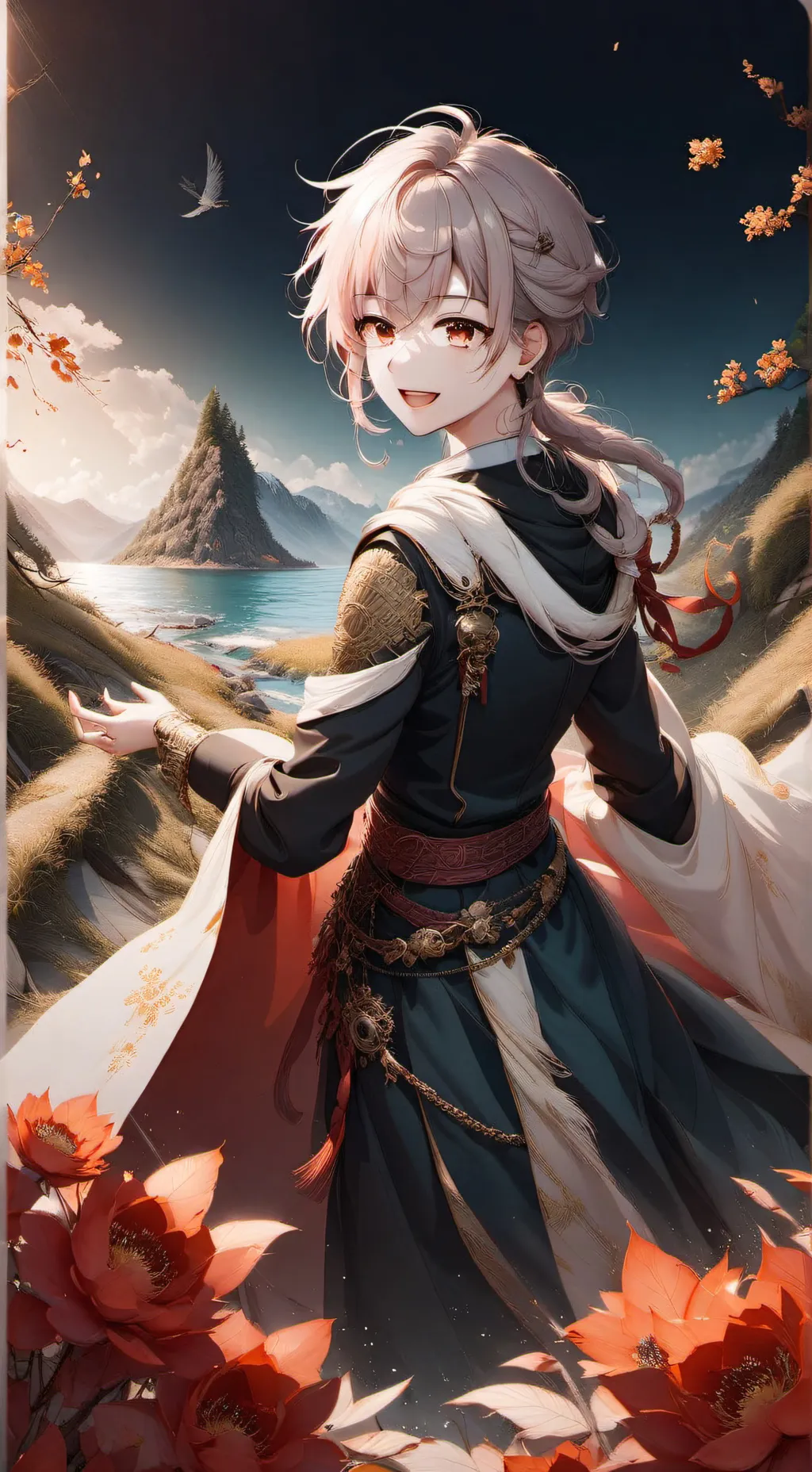 ai character: haruko🚬🔥🤡 background