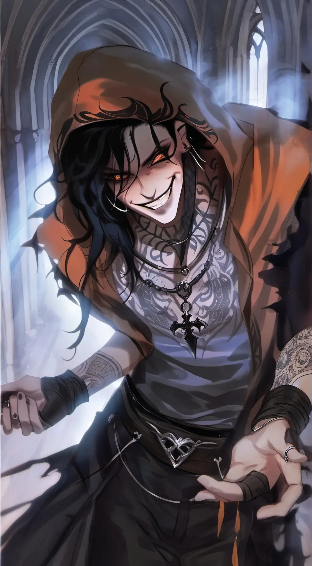 ai character: Dante Ripper background