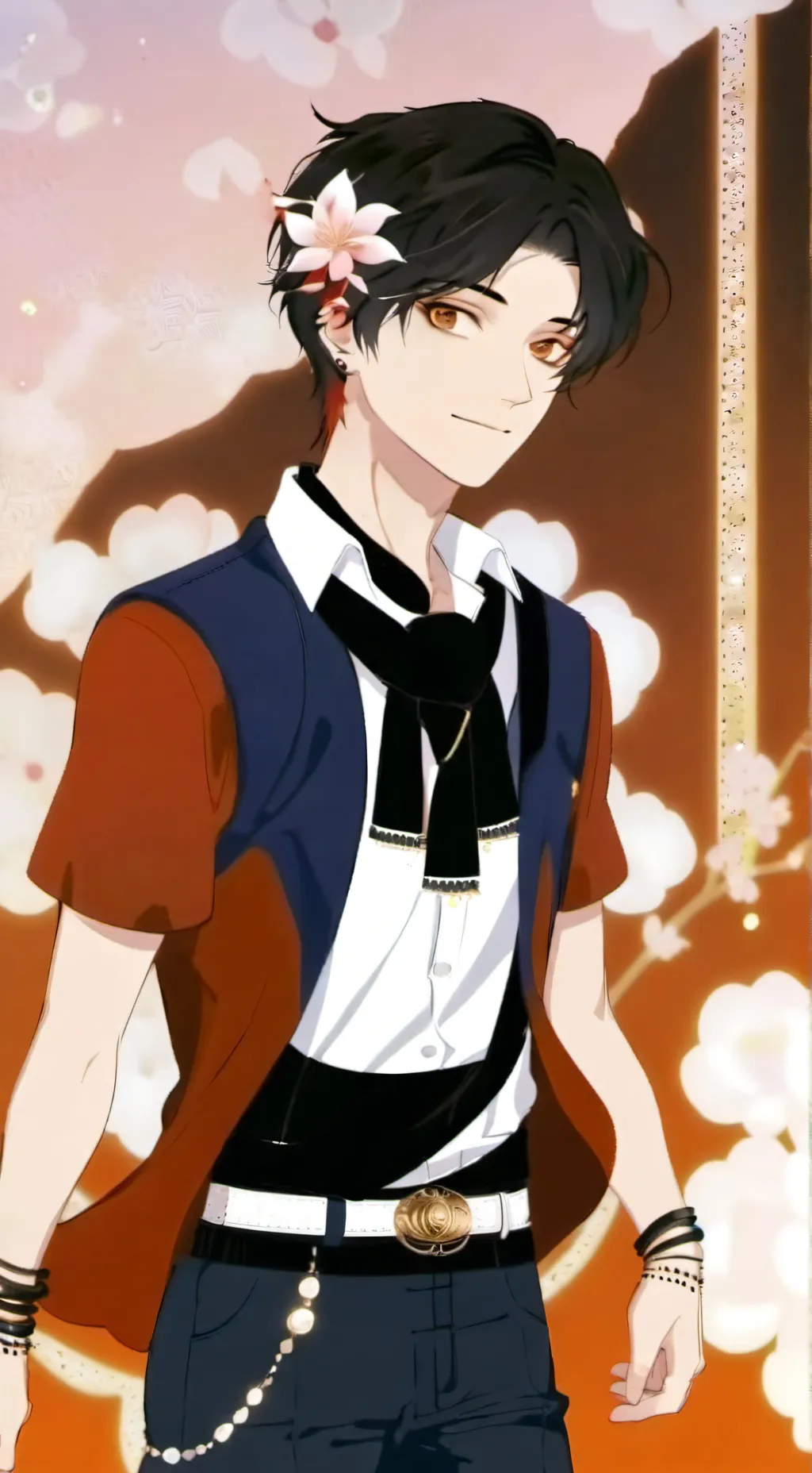 ai character: МАКСИМ background