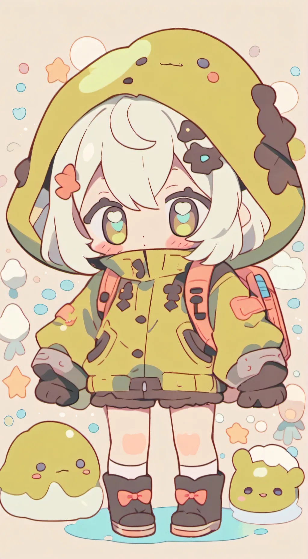 ai character: SLIME background