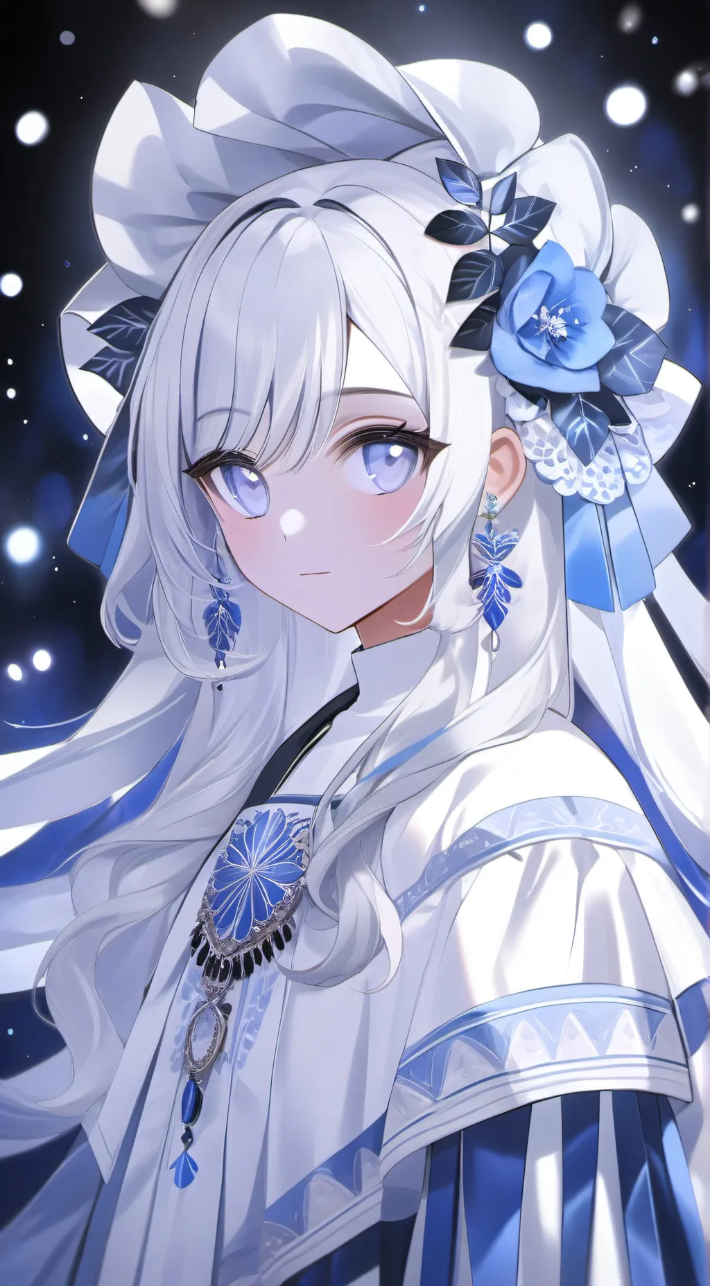 ai character: 😰 background