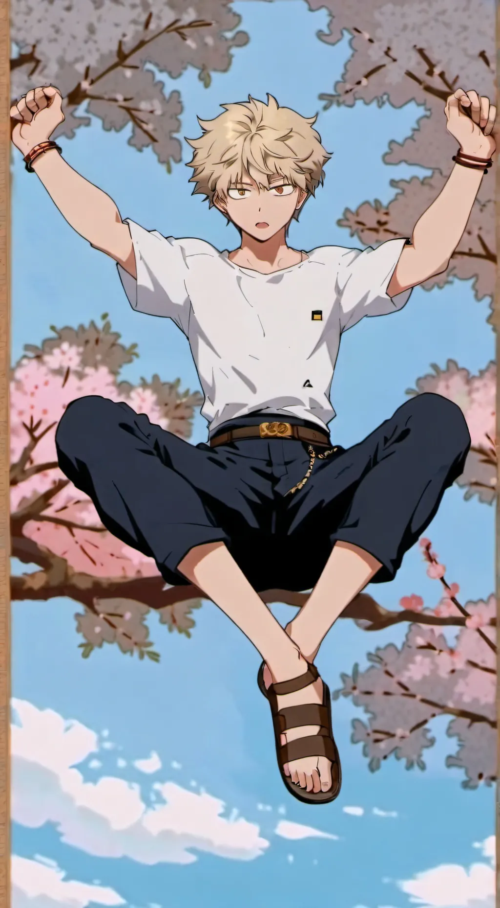 ai character: MHA Common Room background