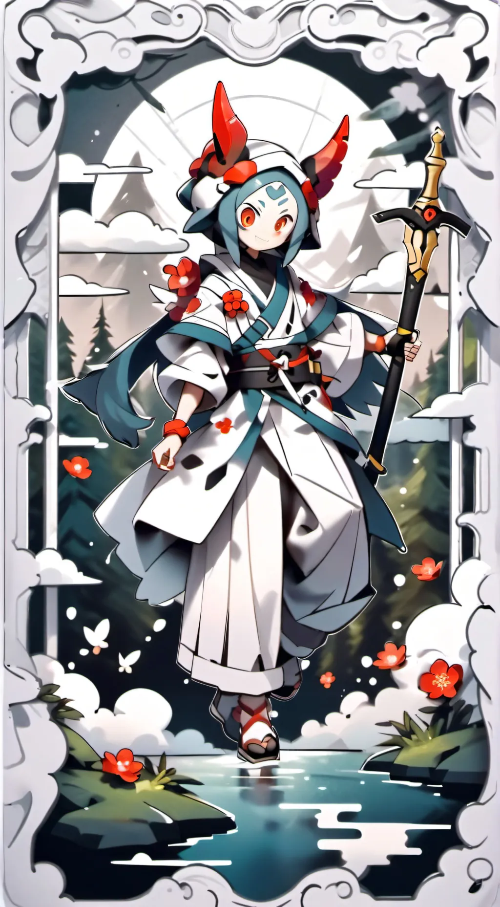 ai character: 🍑🍑🍑 background