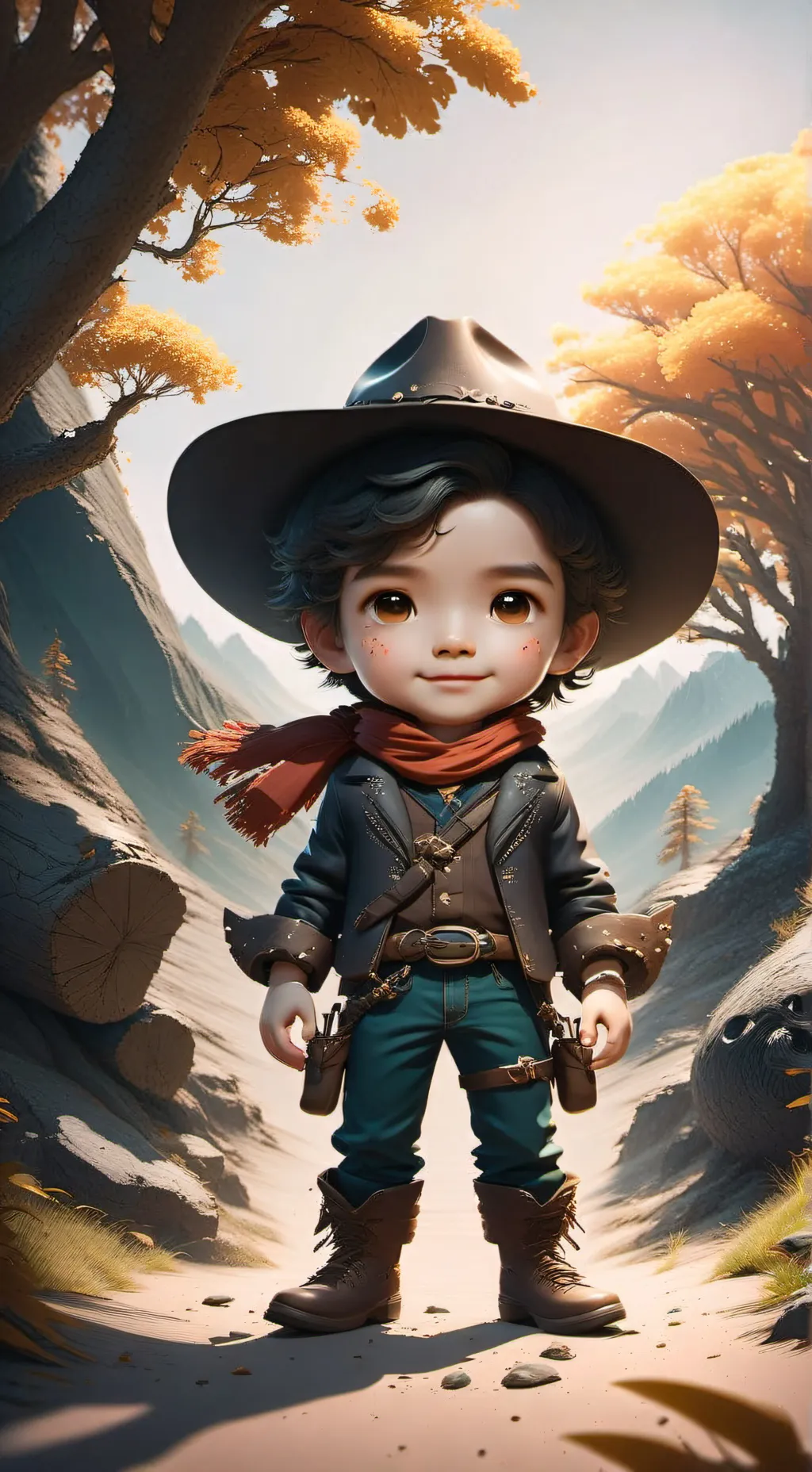 ai character: Travis brody background