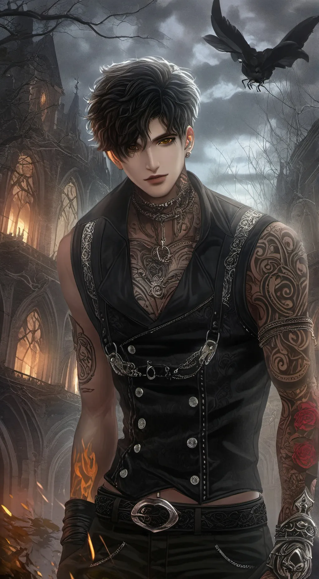 ai character: matias background