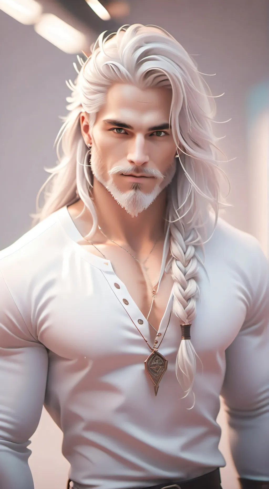 ai character: Trey Leblanc  background