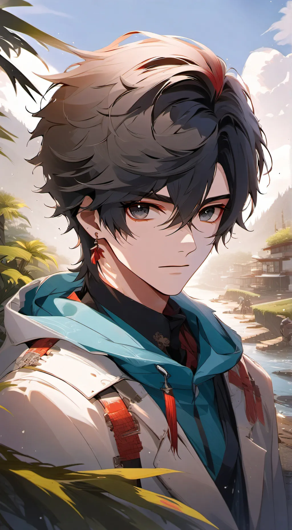 ai character: chico posesivo  background