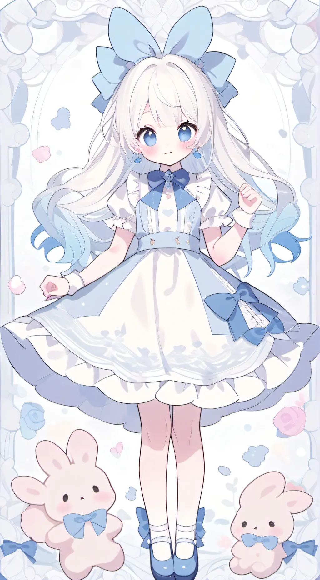ai character: Mha Field trip background