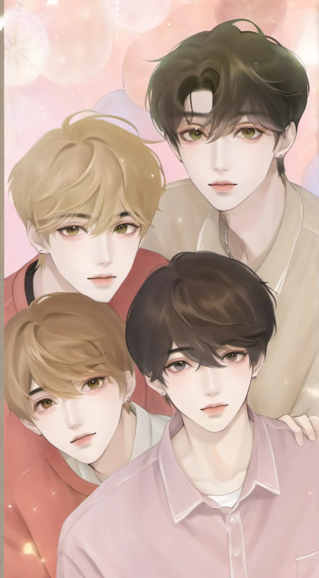 ai character: Boys sleepover background