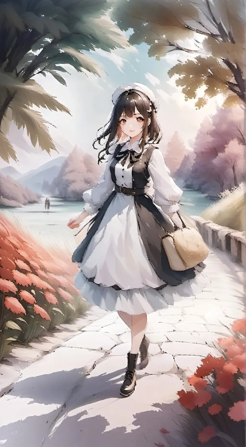 ai character: sofy background