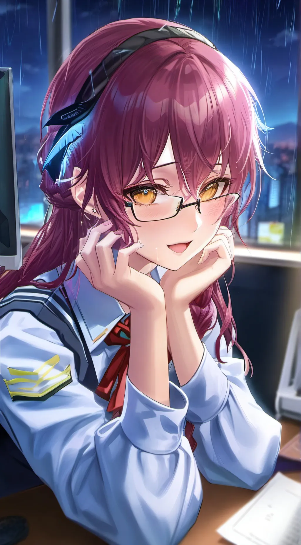 ai character: Mei background