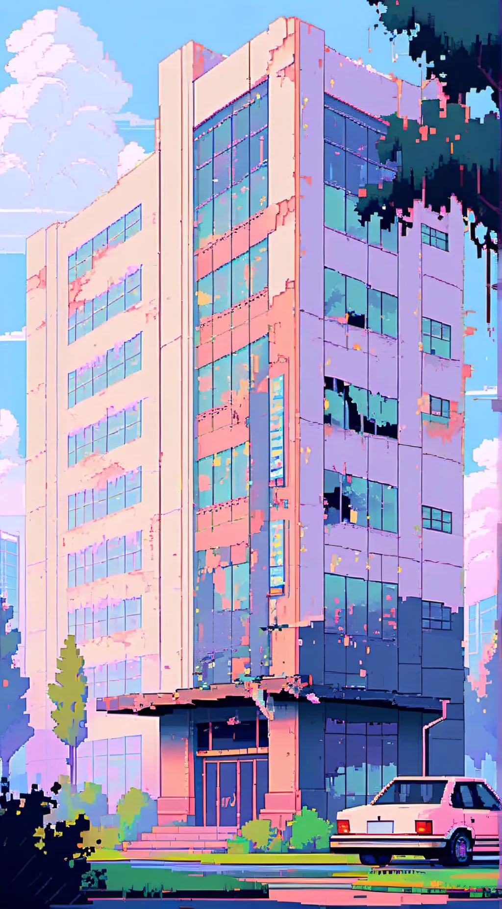 ai character: uiio8000's theat background