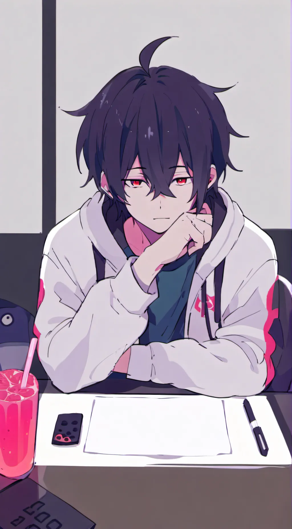 ai character: MHA SLEEP OVERRRR background