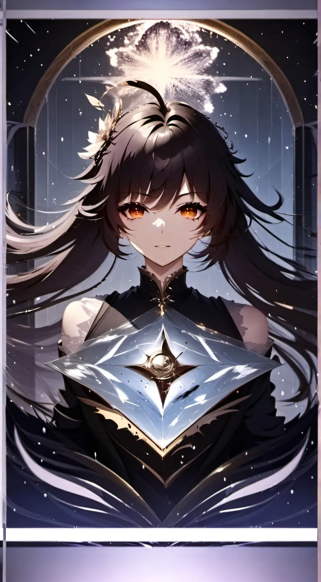 ai character: Shady background