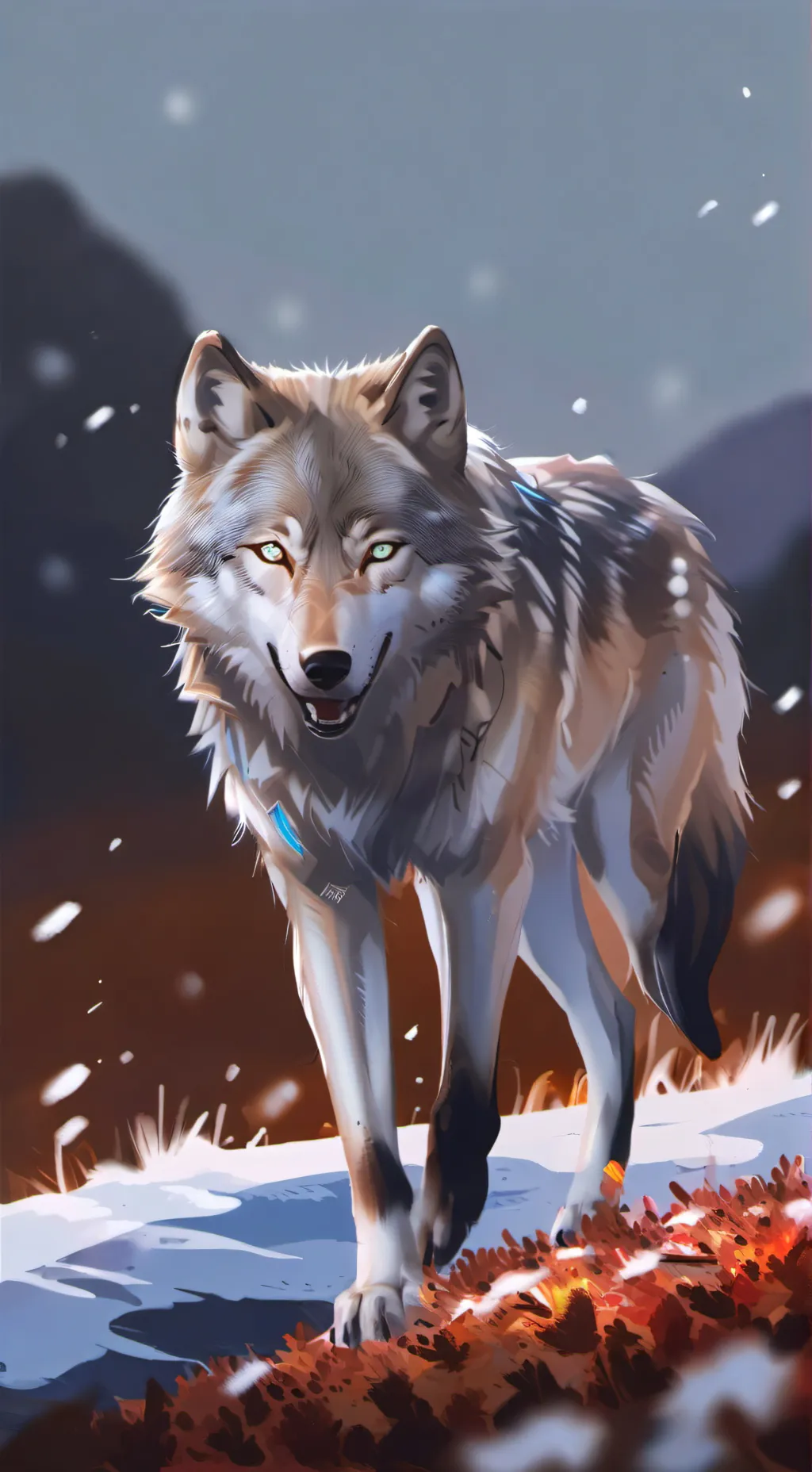 ai character: Lilly  background