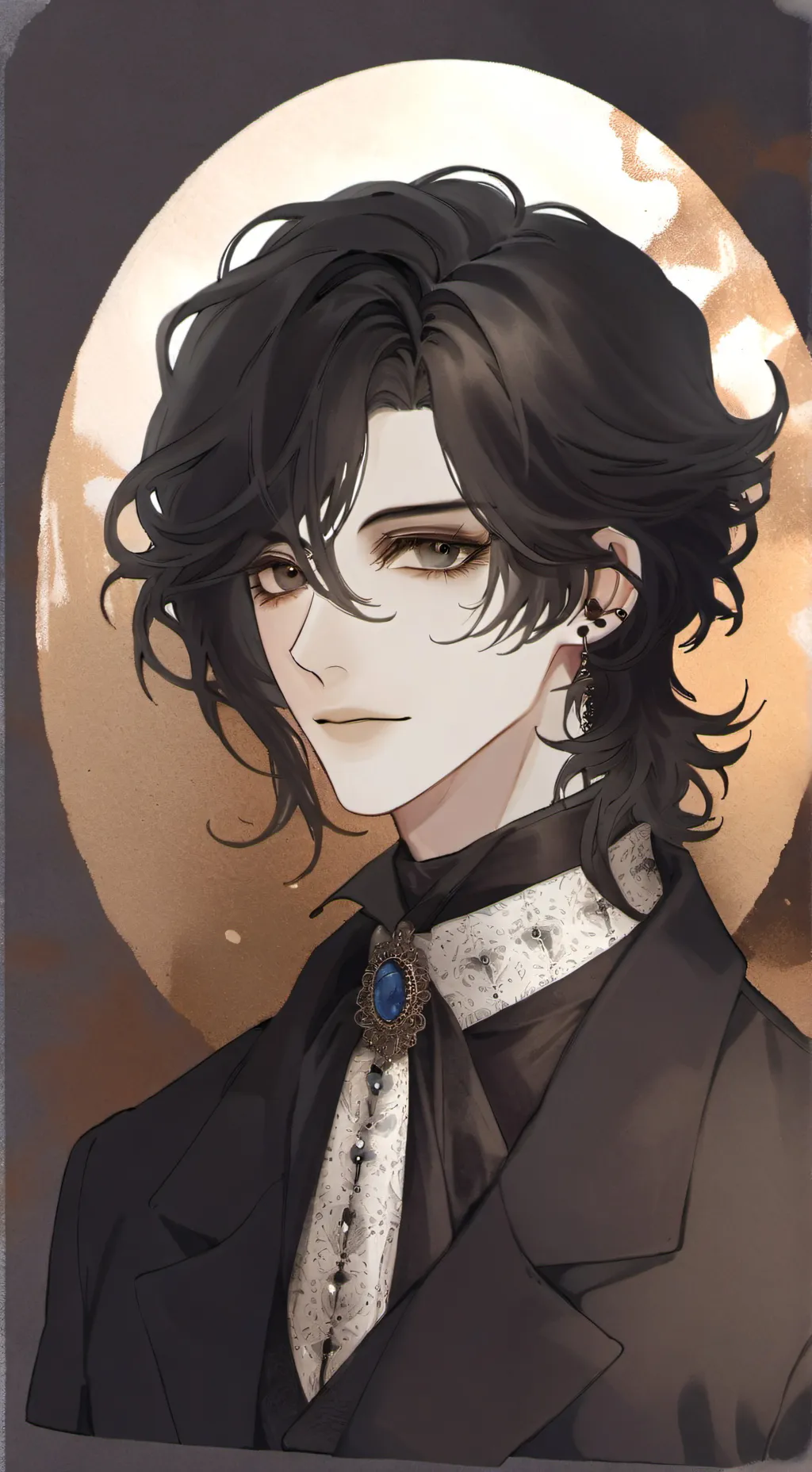 ai character: 💙Nicolai💙 background