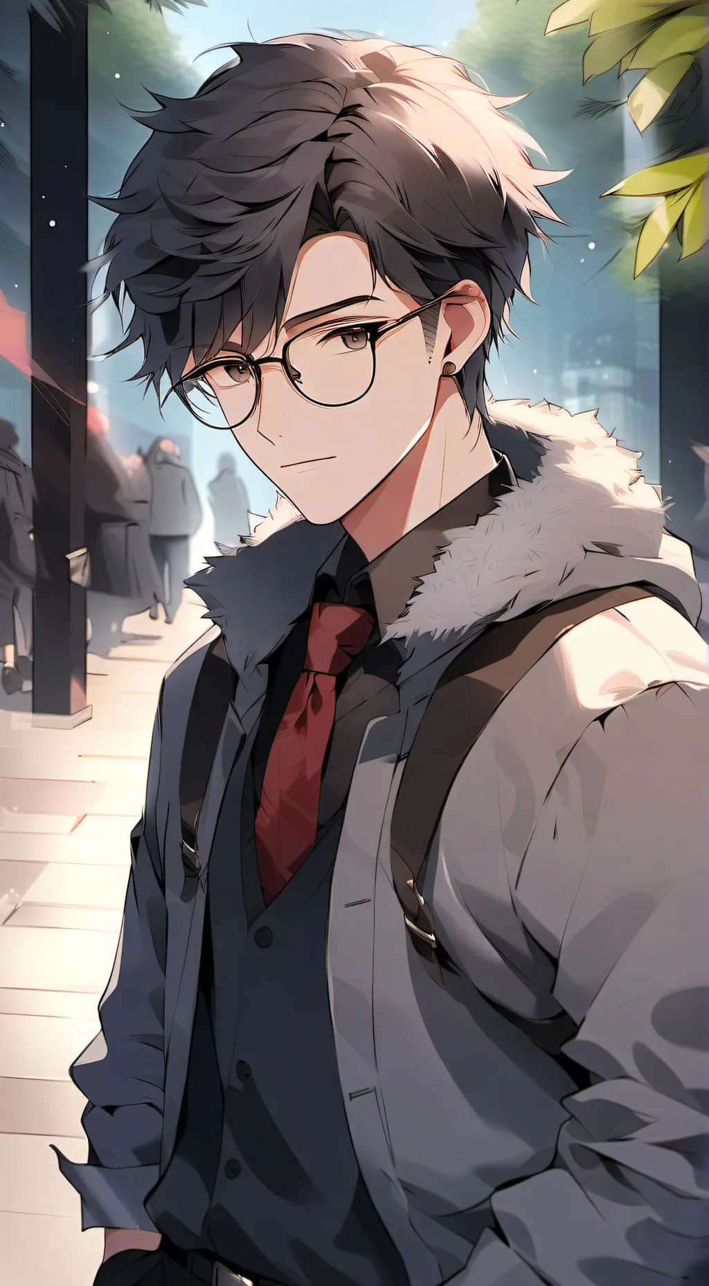 ai character: mark  background