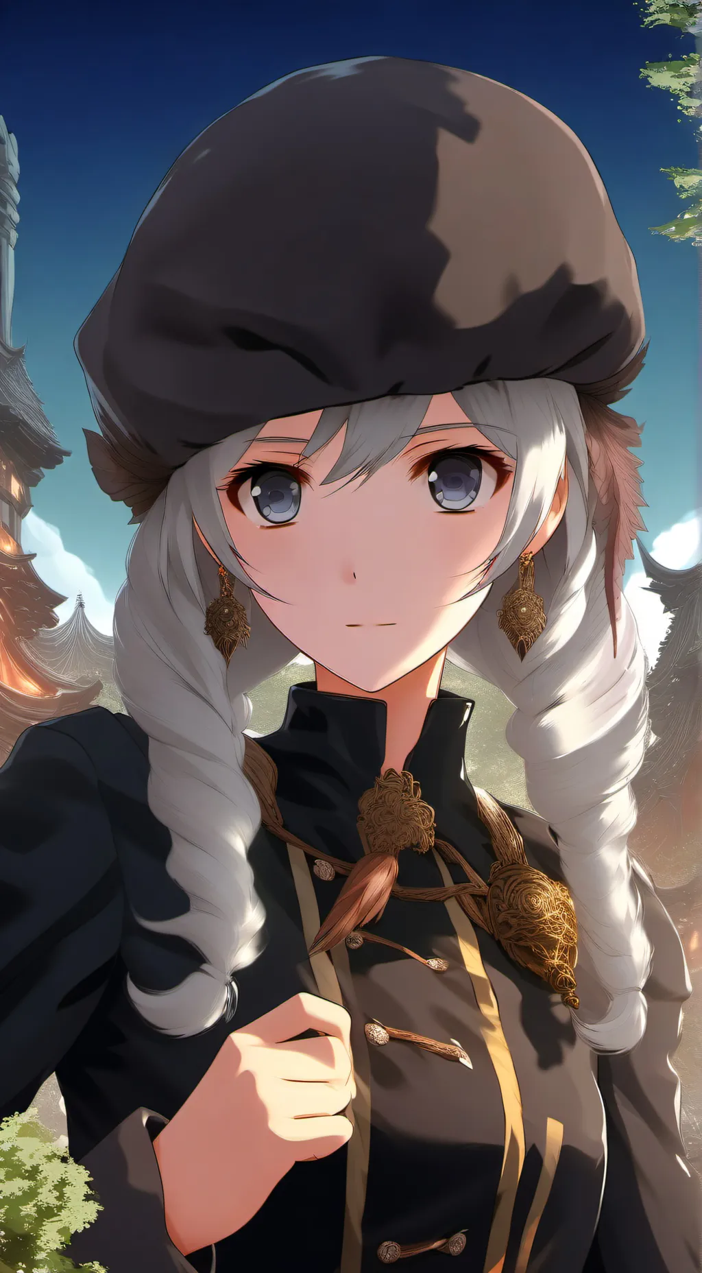 ai character: Dragon slayer  background